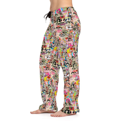 Powerpuff Girls Trio Charm Women's Pajama Pants