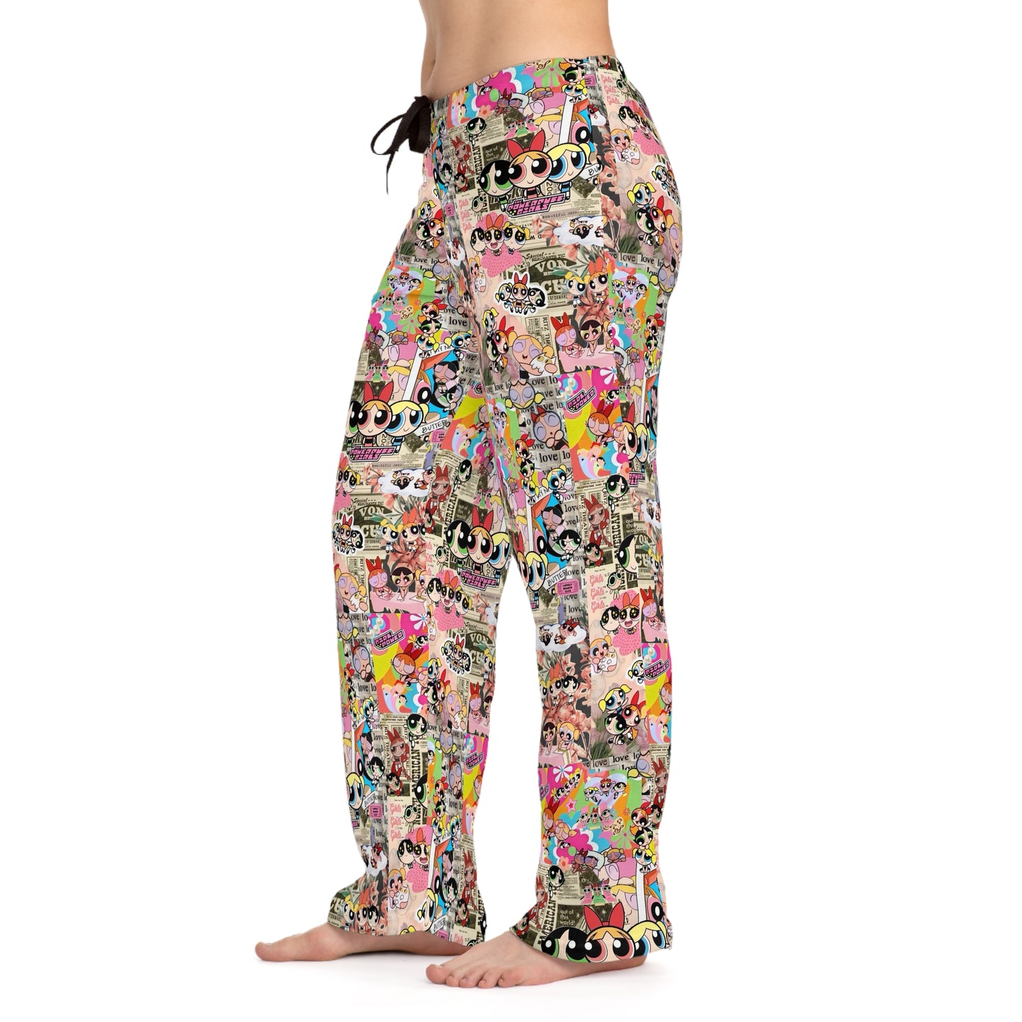 Powerpuff Girls Trio Charm Women's Pajama Pants