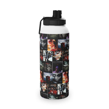 Slipknot Album Art Collage Stainless Steel Sports Lid Water Bottle