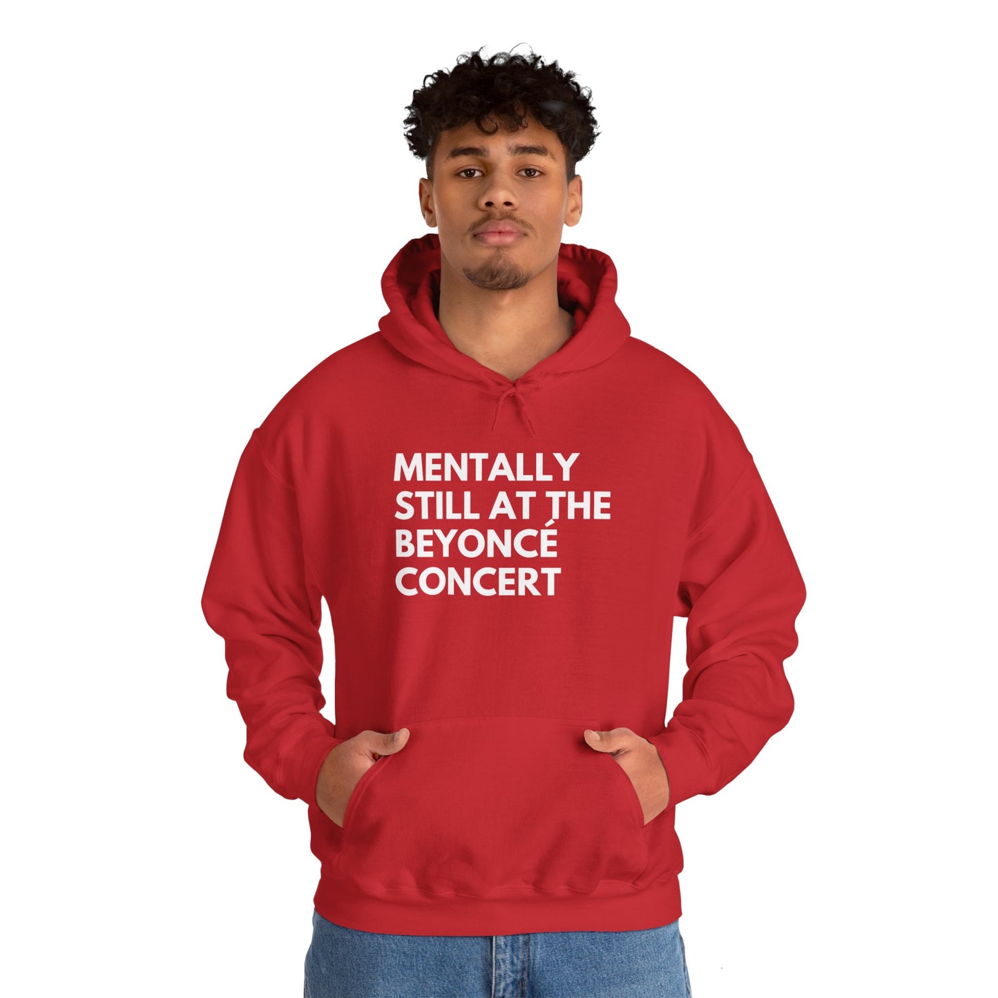 Mentally Still At The Beyoncè Concert Unisex Heavy Blend Hooded Sweatshirt