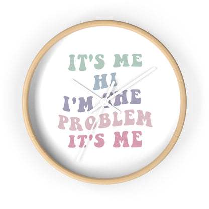 Taylor Swift It's Me Hi Round Wall Clock