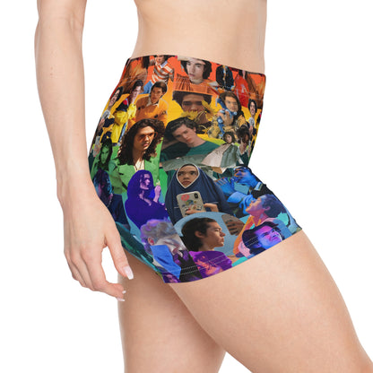 Conan Grey Rainbow Photo Collage Women's Shorts