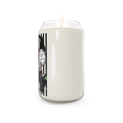 Beetlejuice Strage And Unusual Collage Scented Candle