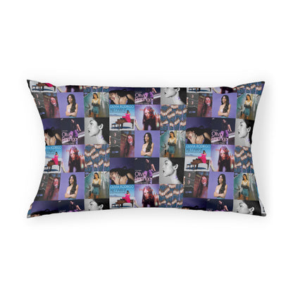 Olivia Rodrigo Album Art Collage Pillow Sham