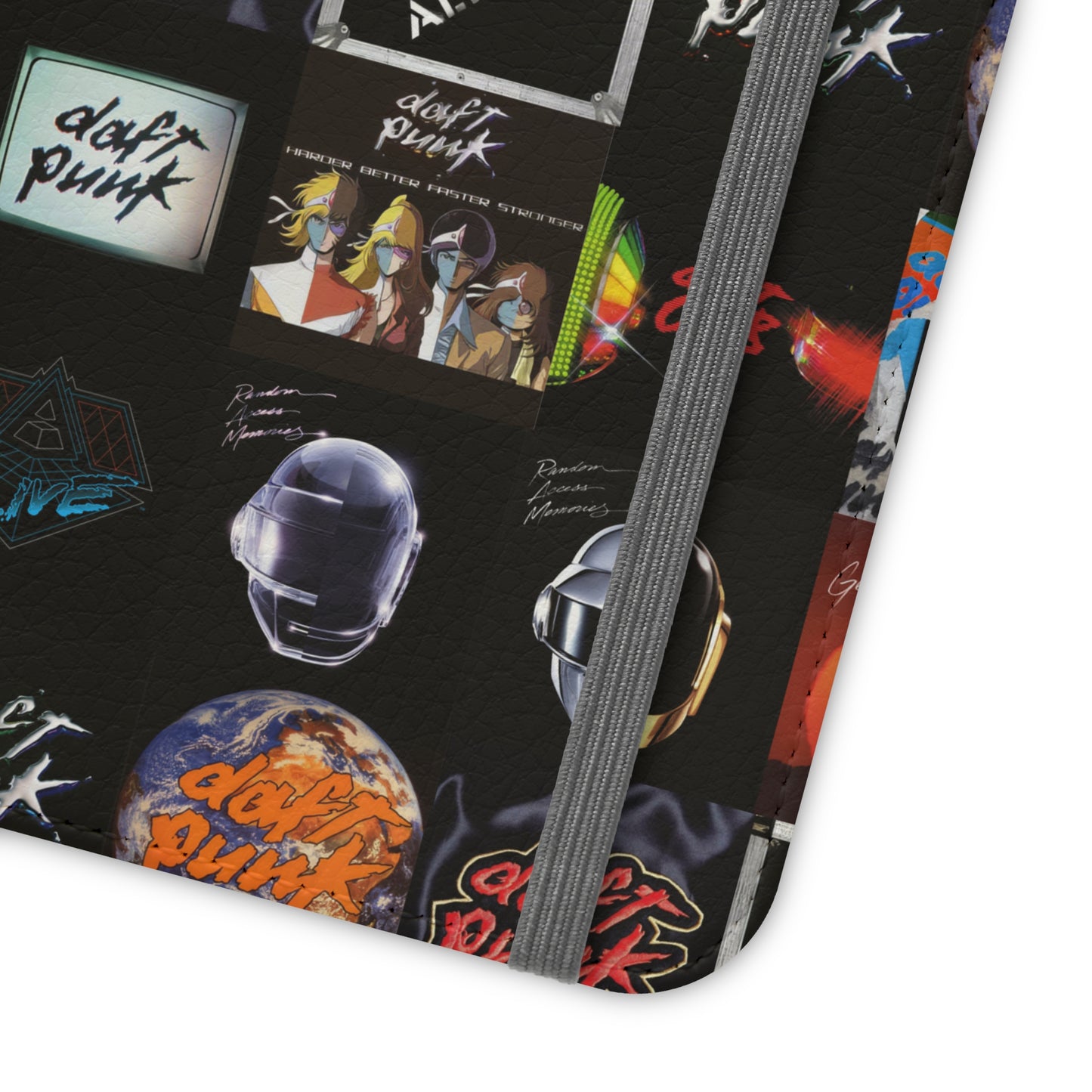 Daft Punk Album Cover Art Collage Phone Flip Case