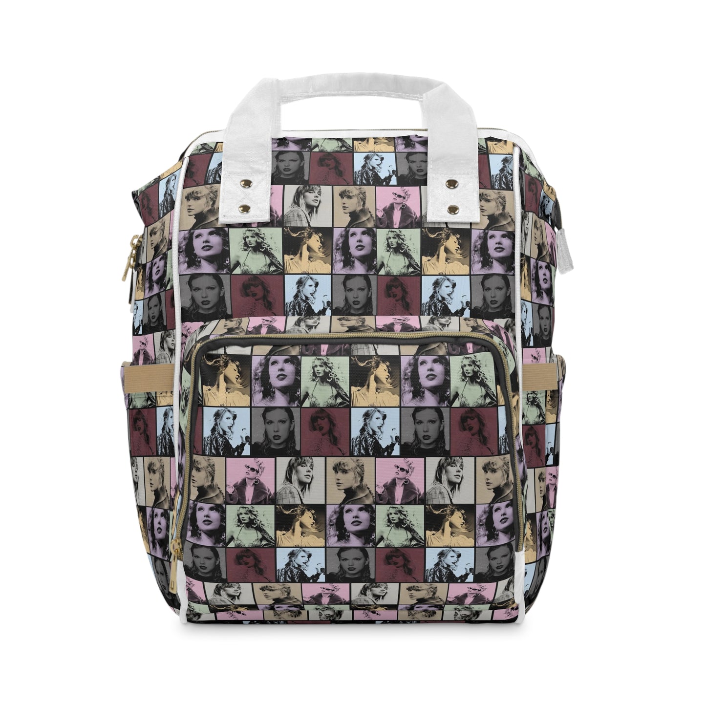 Taylor Swift Eras Collage Multifunctional Diaper Backpack