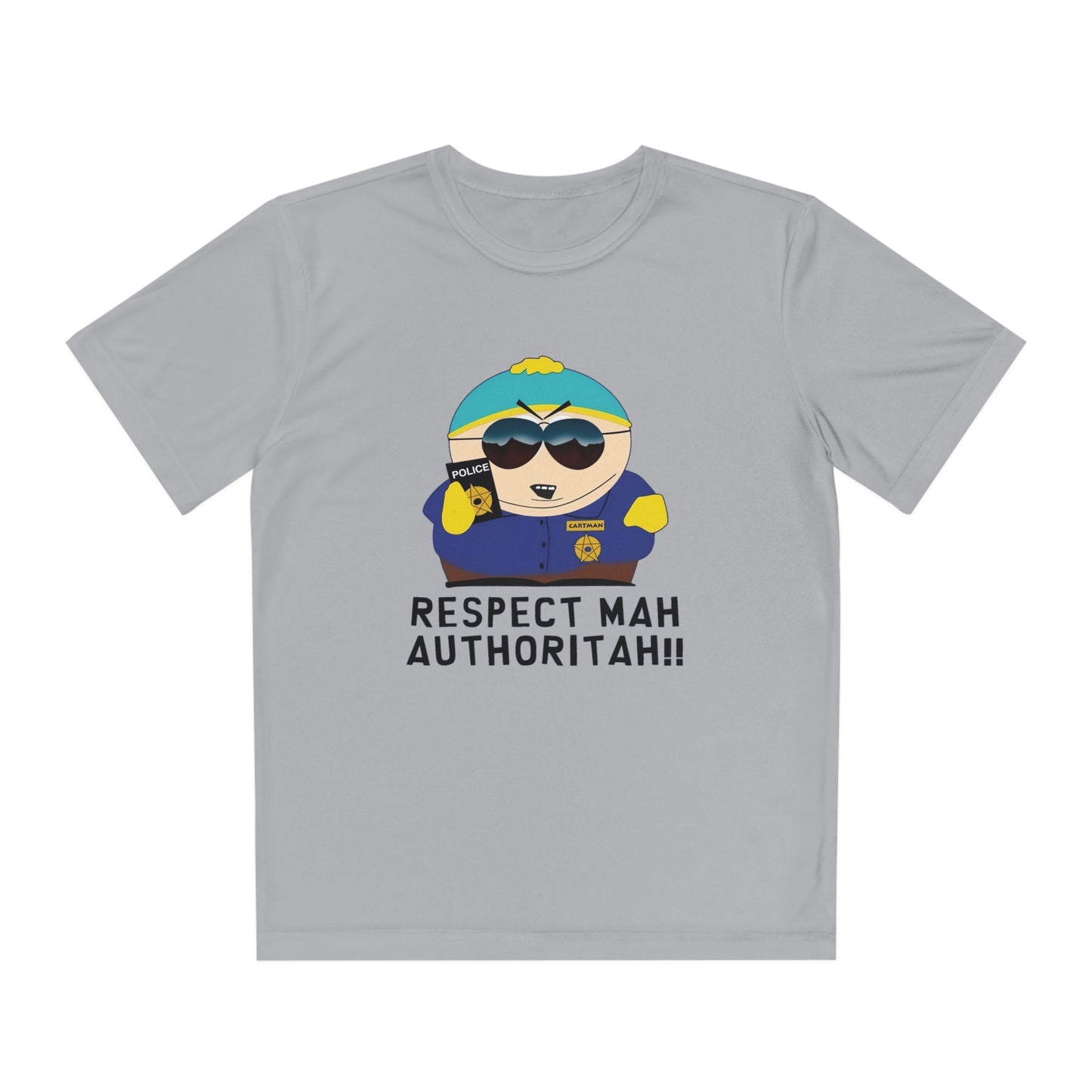 South Park Cartman Respect Mah Autheritah! Youth Competitor Tee