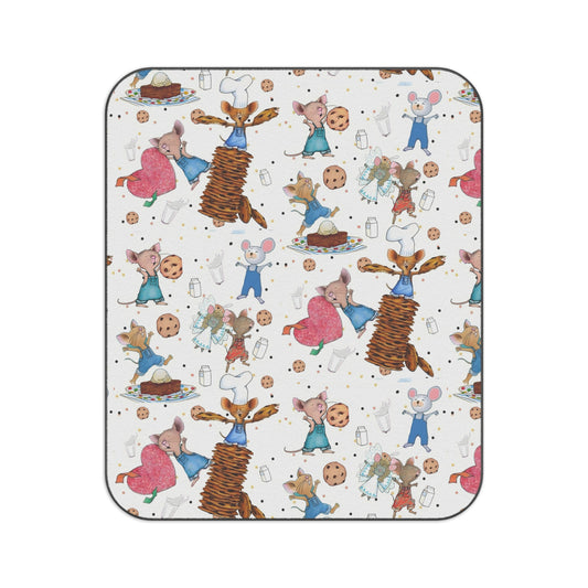 If You Give A Mouse A Cookie Collage Picnic Blanket