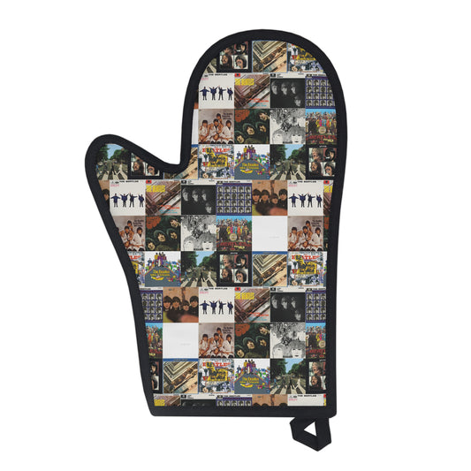 The Beatles Album Cover Collage Oven Glove