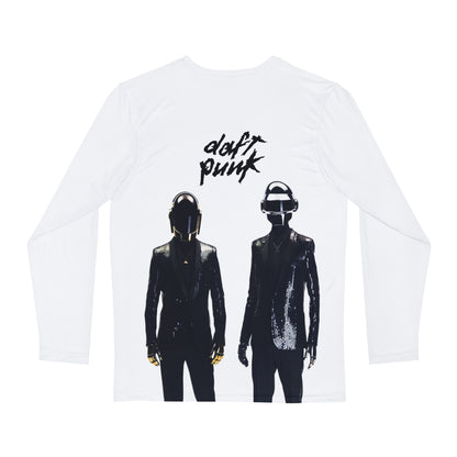 Daft Punk In Black Suits Men's Long Sleeve Tee Shirt