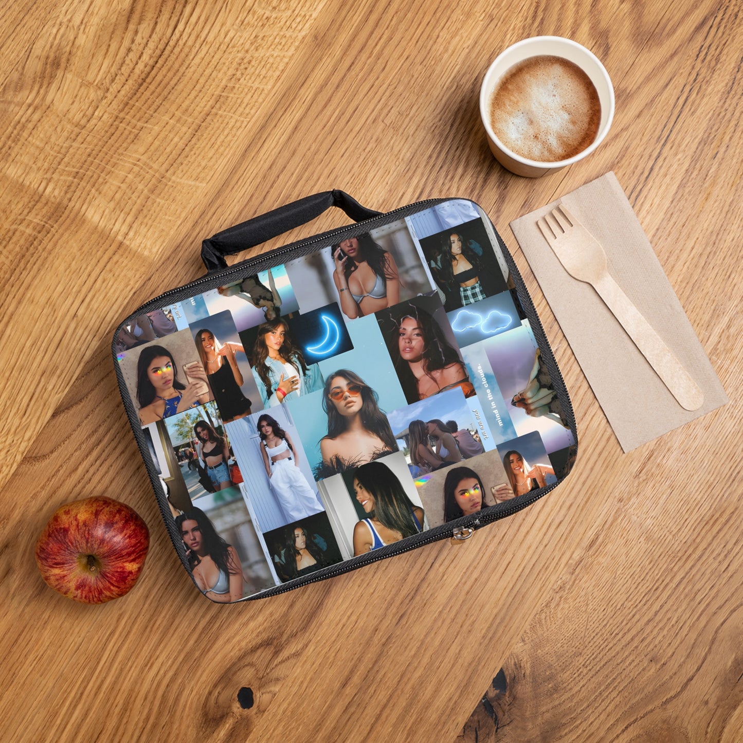 Madison Beer Mind In The Clouds Collage Lunch Bag