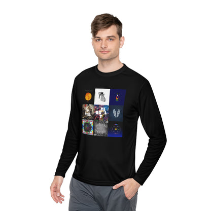 Colplay Album Cover Collage Unisex Lightweight Long Sleeve Tee