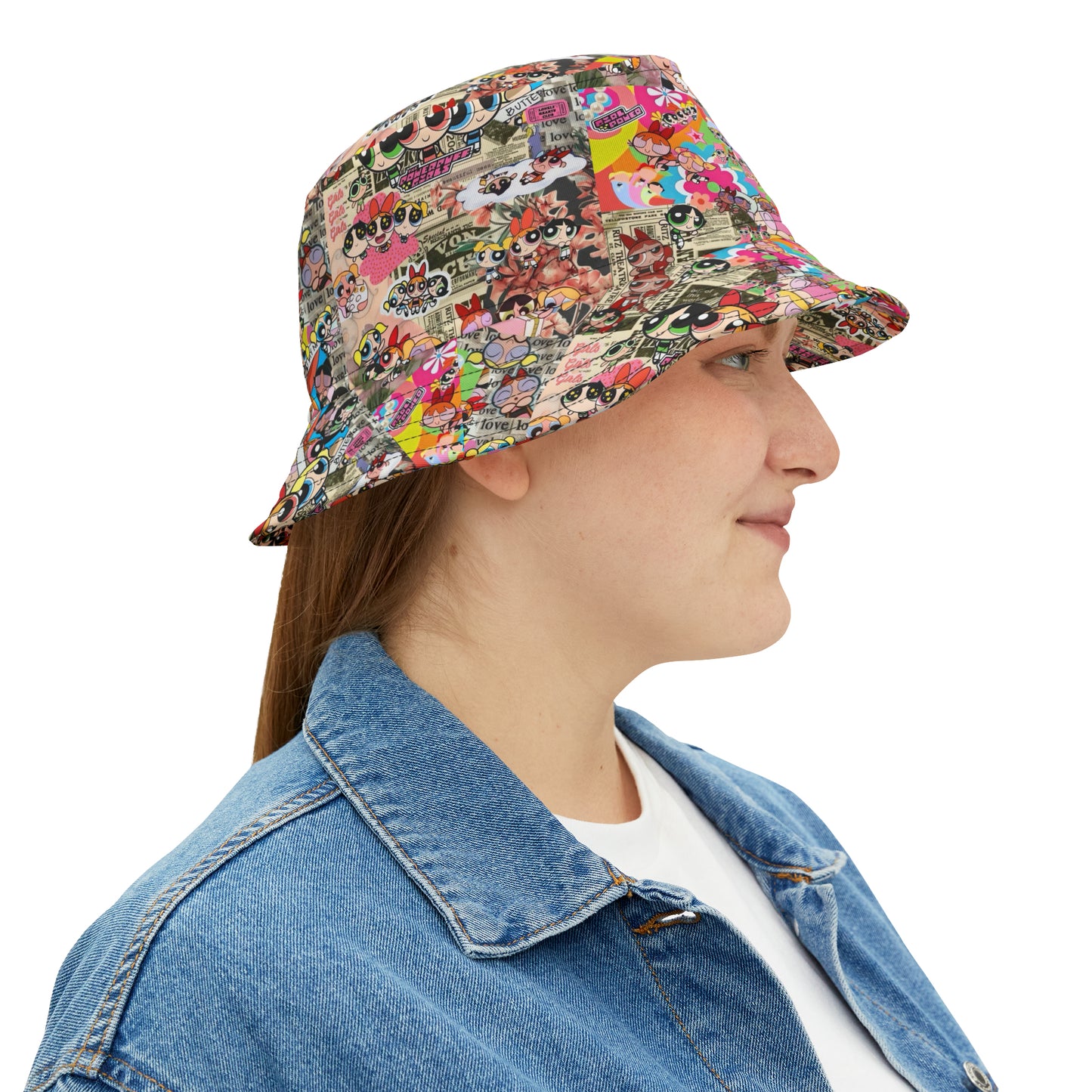 Powerpuff Girls Trio Charm Bucket Hat