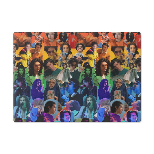 Conan Grey Rainbow Photo Collage Cutting Board