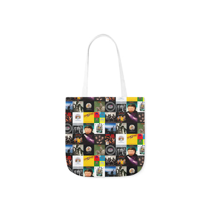 Queen Album Cover Collage Polyester Canvas Tote Bag