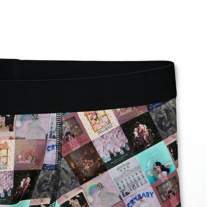 Melanie Martinez Album Art Collage Men's Boxers