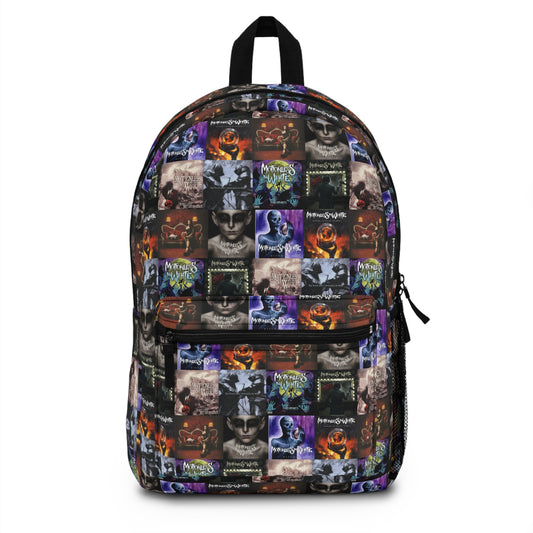 Motionless In White Album Cover Collage Backpack