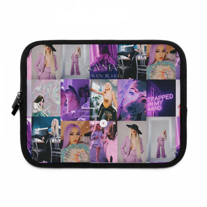 Ava Max Belladonna Photo Collage Laptop Sleeve