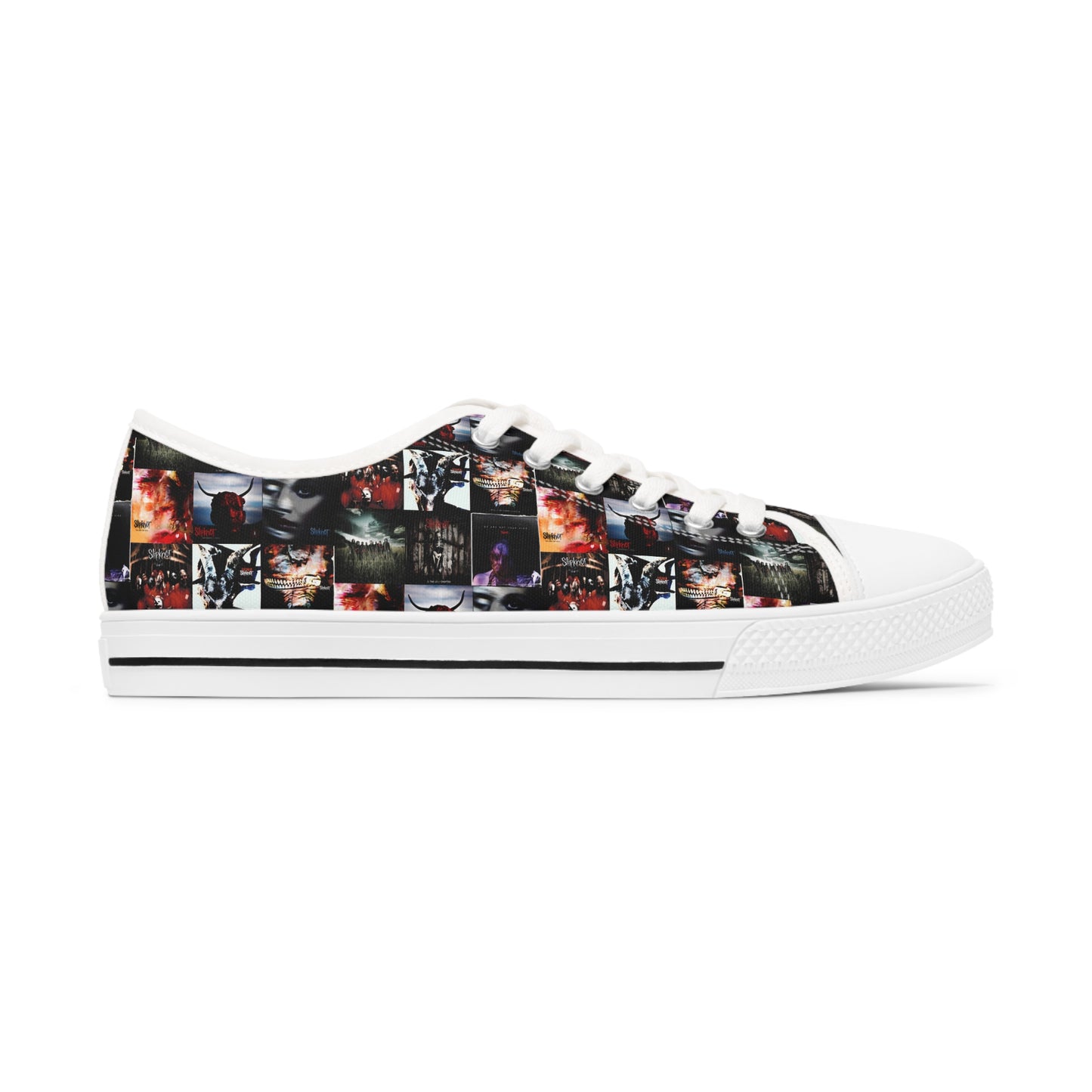 Slipknot Album Art Collage Women's Low Top Sneakers