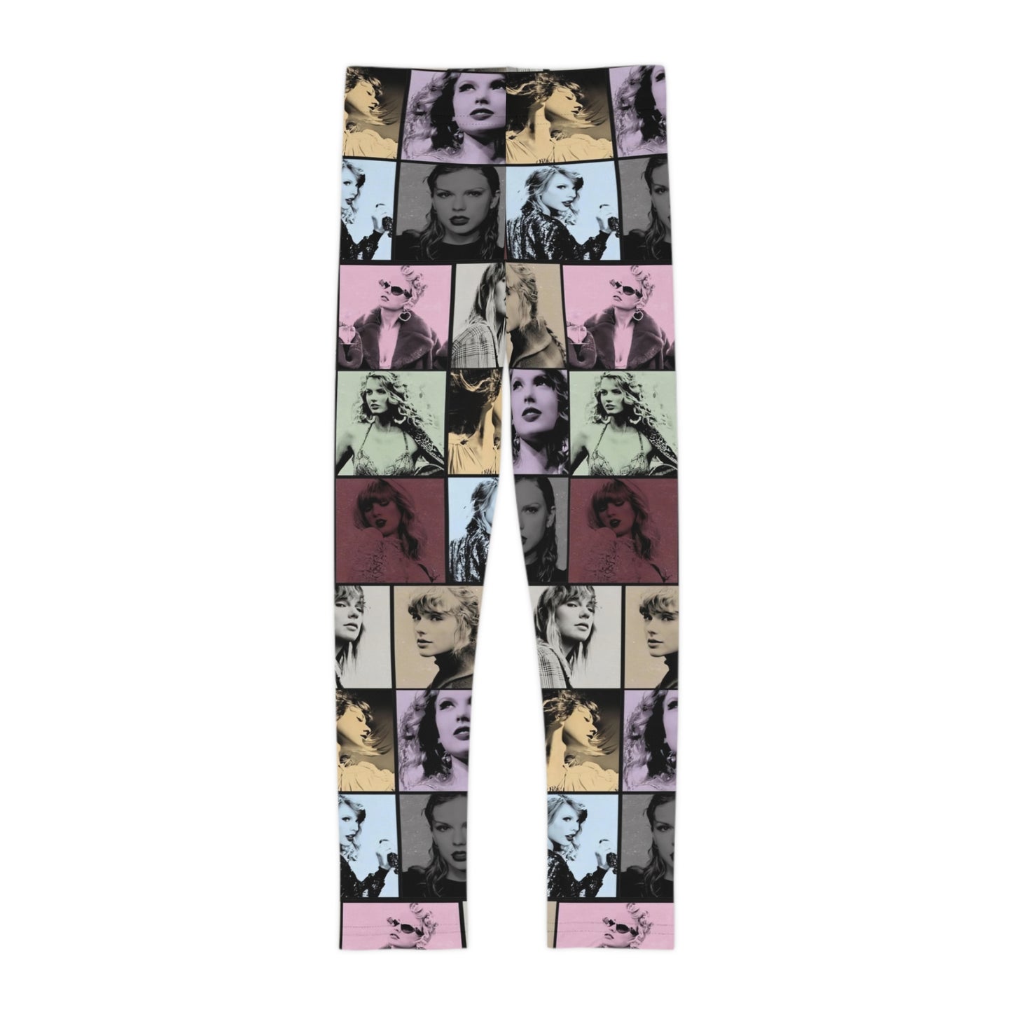 Taylor Swift Eras Collage Kids Leggings