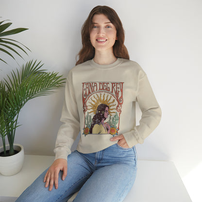 Lana Del Rey Vintage Artwork Unisex Heavy Blend Crewneck Sweatshirt