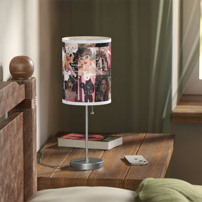 Taylor Swift 1989 Blank Space Collage Lamp on a Stand