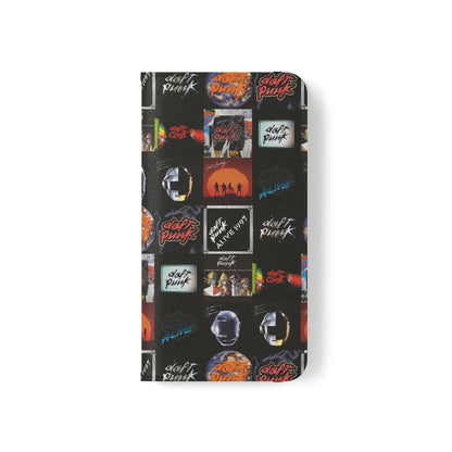 Daft Punk Album Cover Art Collage Phone Flip Case