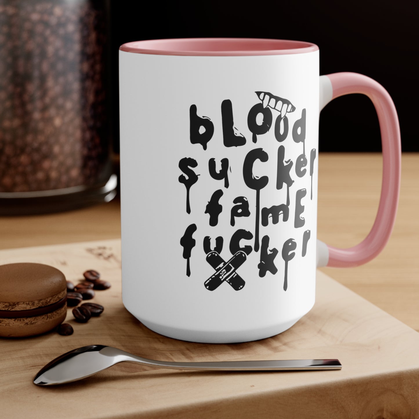 Olivia Rodrigo Blood Sucker Fame Fucker Accent Mugs