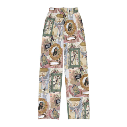 Lana Del Rey Victorian Collage Kids Pajama Pants
