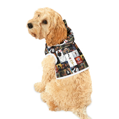 Michael Jackson Album Cover Collage Pet Hoodie