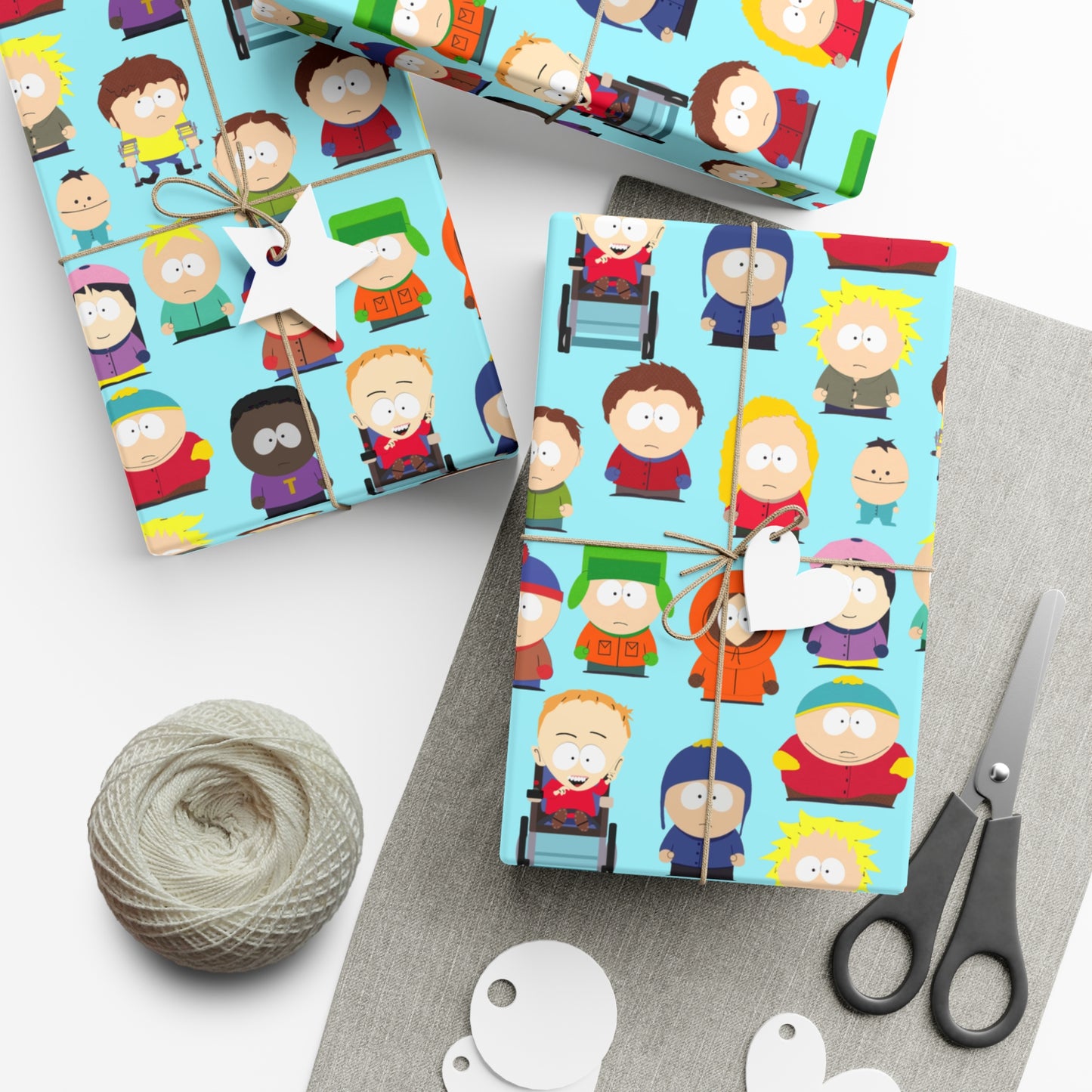 South Park School Kids Ensemble Gift Wrap Paper