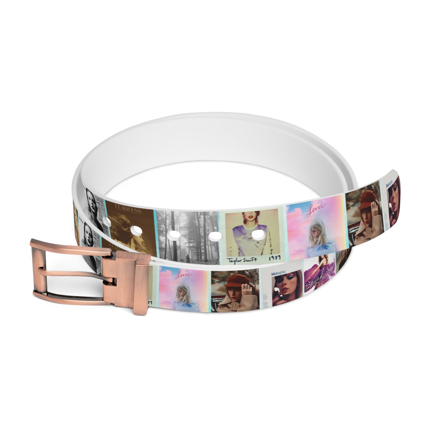 Taylor Swift Album Art Collage Belt