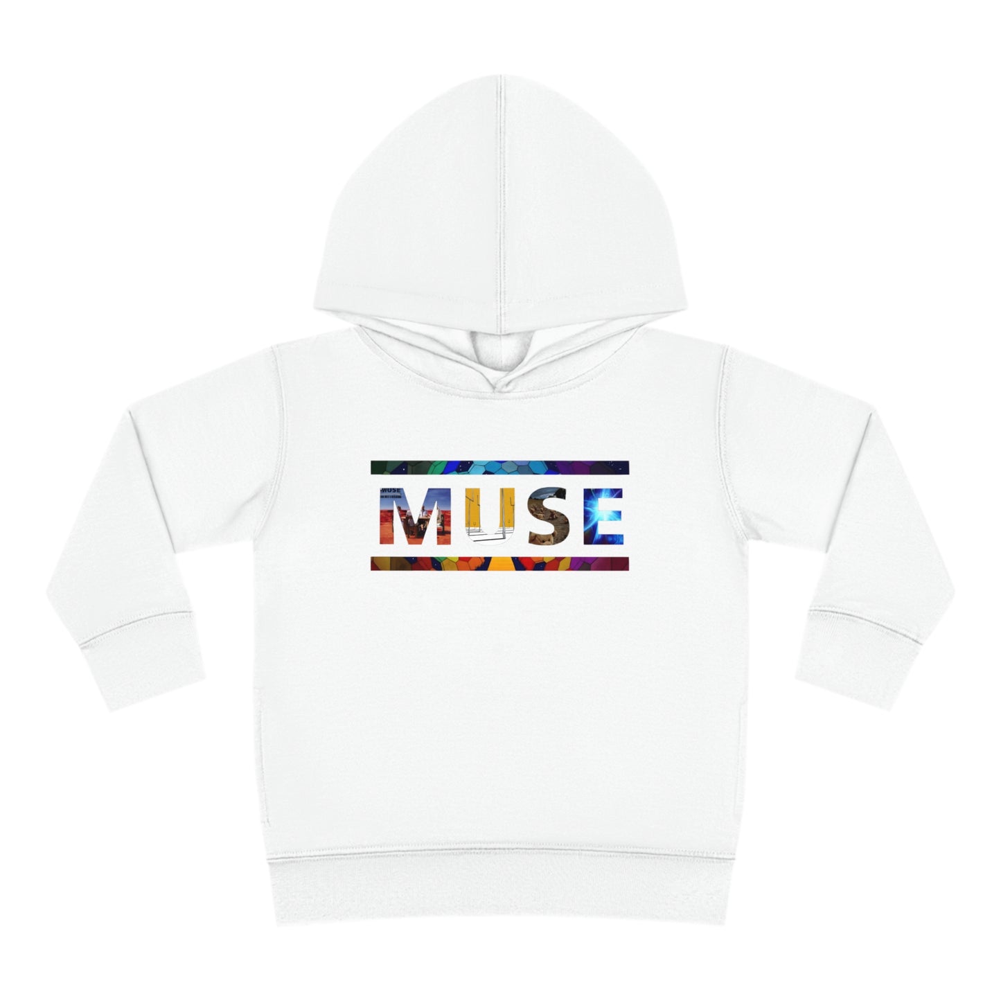 Muse Album Art Letters Toddler Pullover Fleece Hoodie