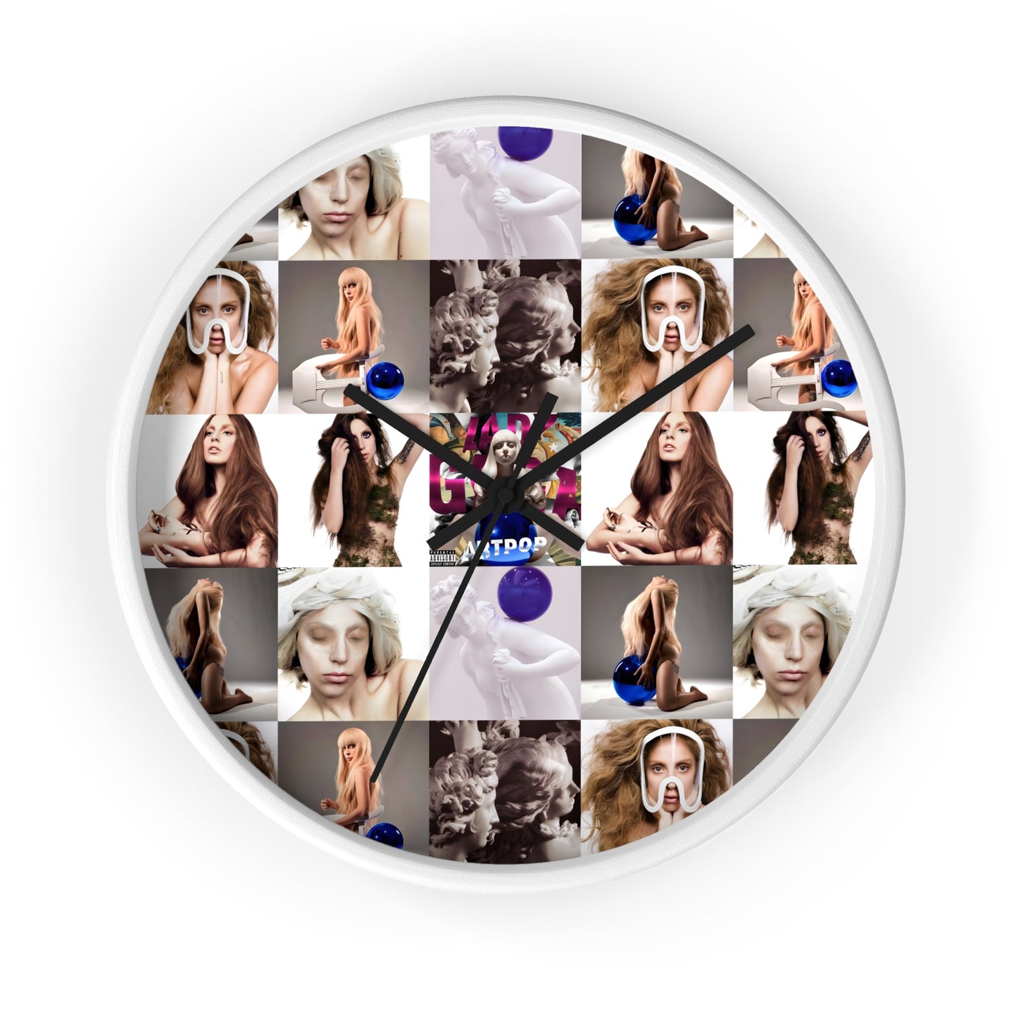 Lady Gaga ARTPOP Mosaic Wall Clock