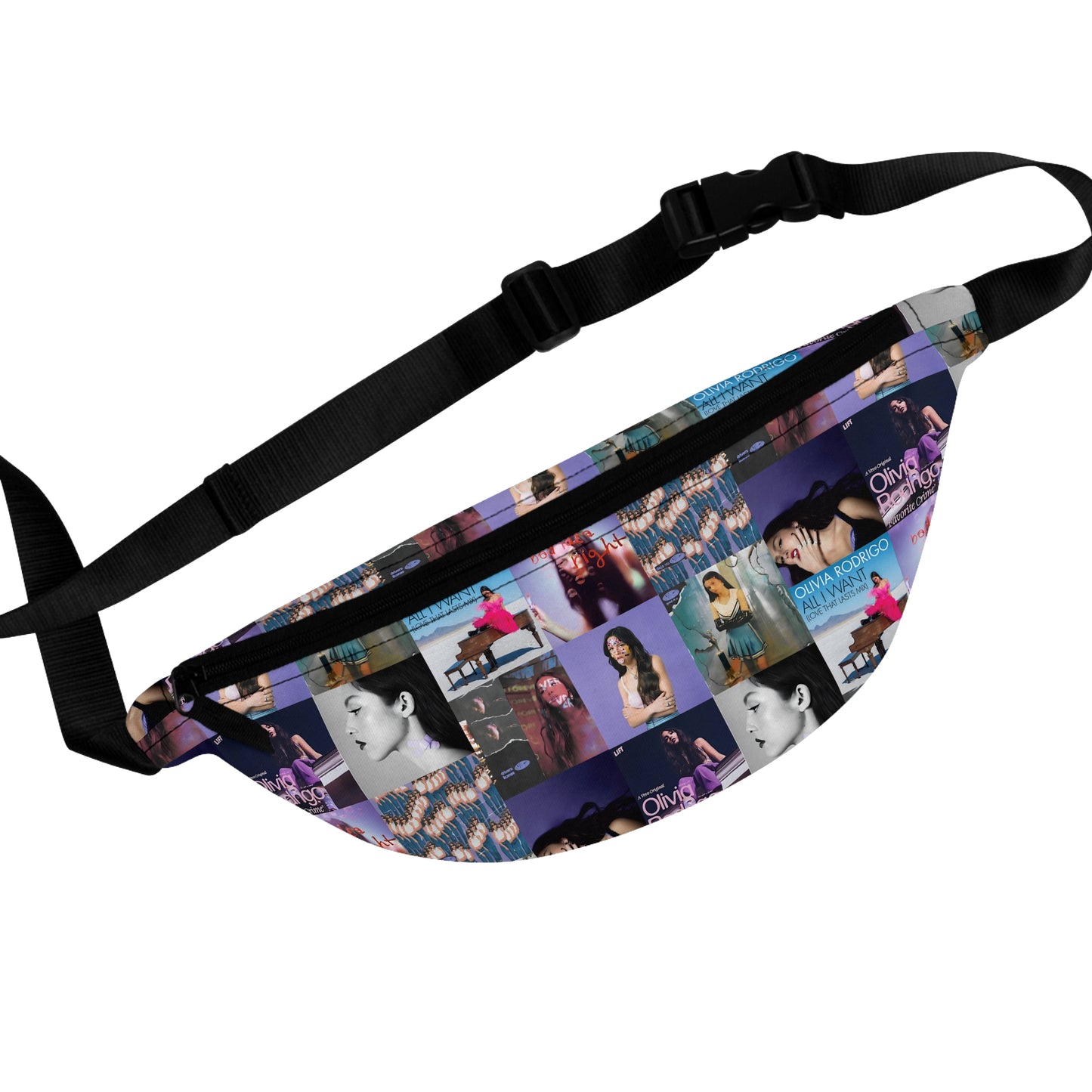 Olivia Rodrigo Album Cover Art Collage Fanny Pack