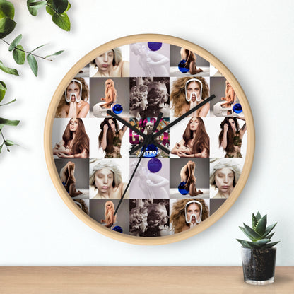 Lady Gaga ARTPOP Mosaic Wall Clock