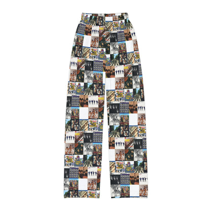 The Beatles Album Cover Collage Kids Pajama Pants