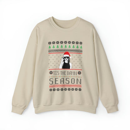 Taylor Swift 'Tis The Damn Season Unisex Heavy Blend Crewneck Sweatshirt