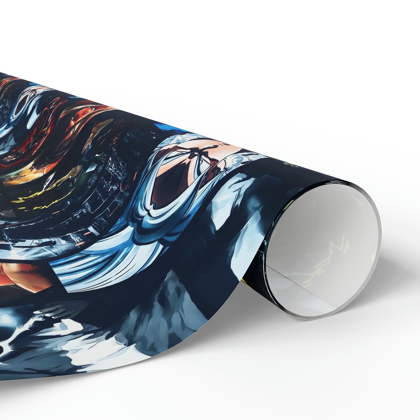 Anime Hero Montage Gift Wrapping Paper