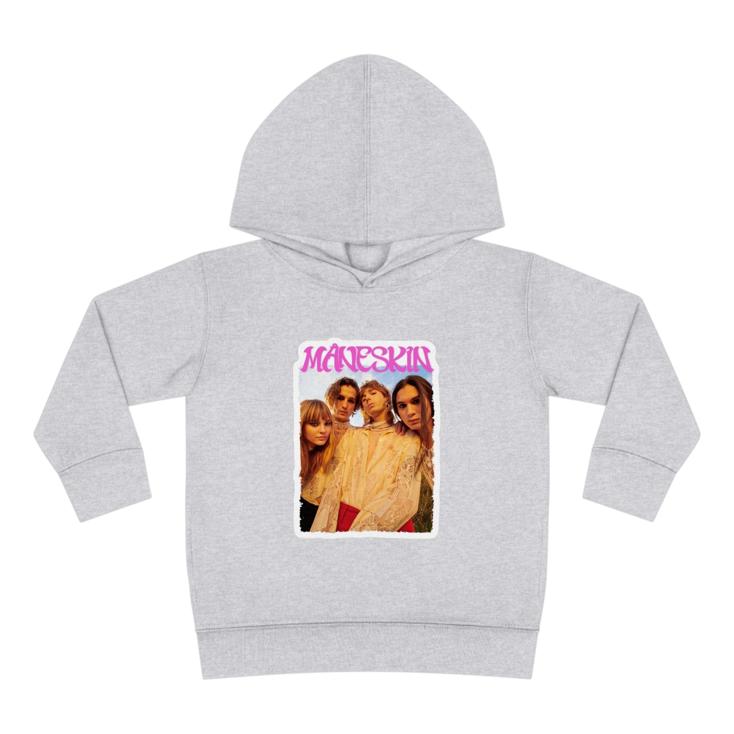 Måneskin Group Photo Toddler Pullover Fleece Hoodie