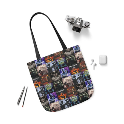 Motionless In White Album Cover Collage Polyester Canvas Tote Bag