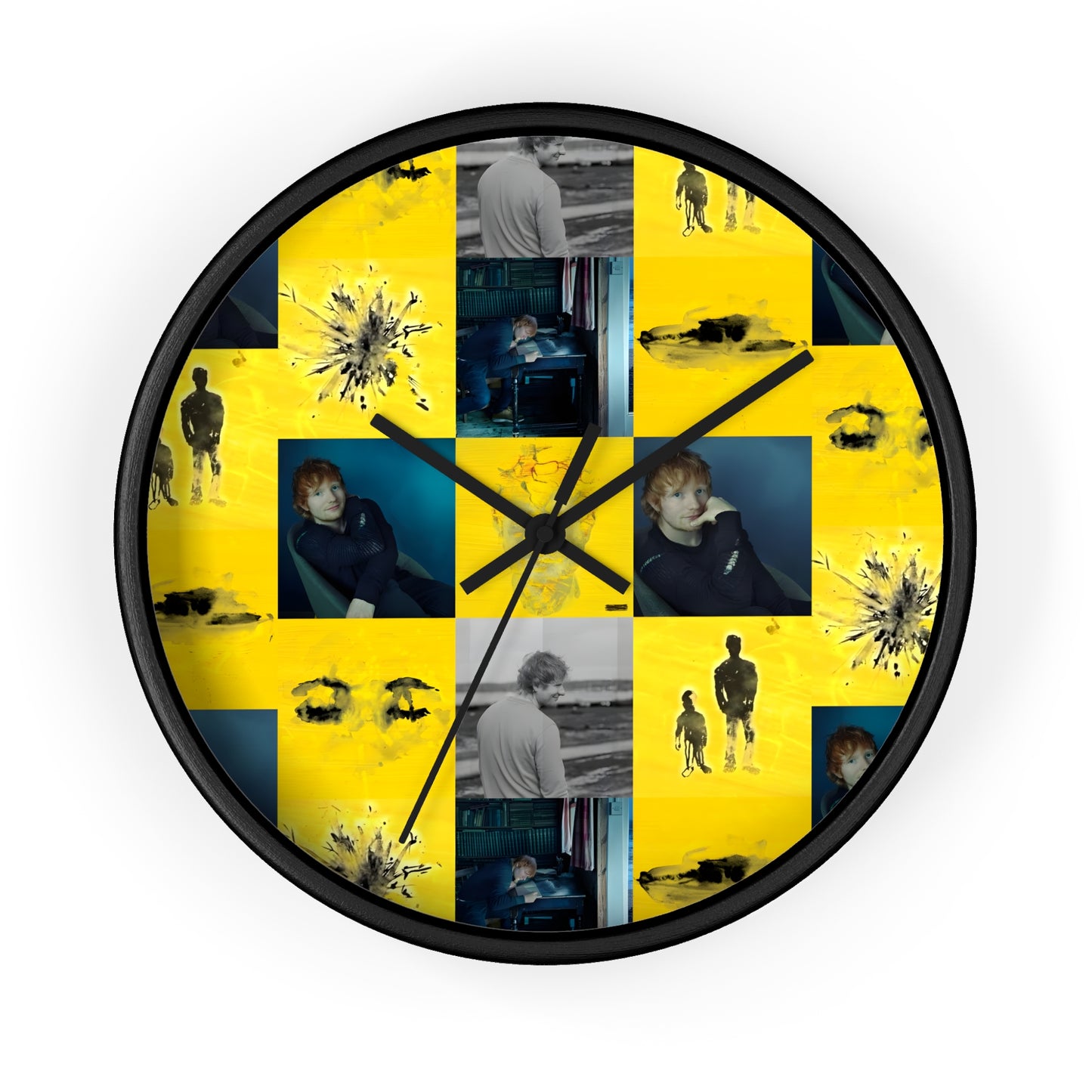 Ed Sheeran Subtract Mosaic Wall Clock