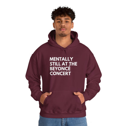 Mentally Still At The Beyoncè Concert Unisex Heavy Blend Hooded Sweatshirt