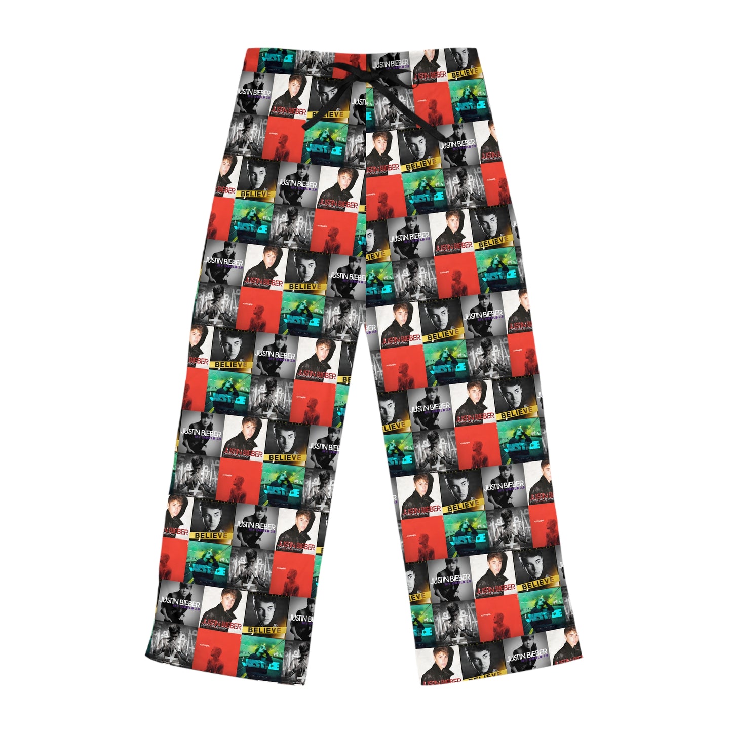 Justin Bieber Album Cover Collage Women's Pajama Pants