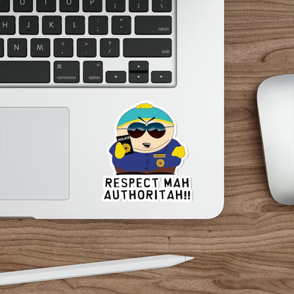 South Park Cartman Respect Mah Autheritah! Die-Cut Stickers