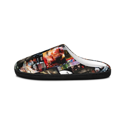 Slipknot Chaotic Album Art Collage Men's Indoor Slippers