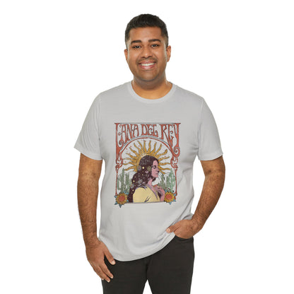 Lana Del Rey Vintage Artwork Unisex Jersey Short Sleeve Tee Shirt