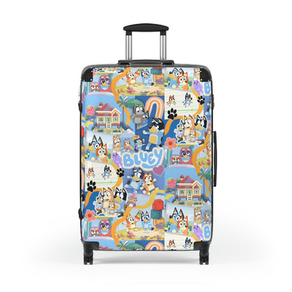 Bluey Playtime Collage Suitcase