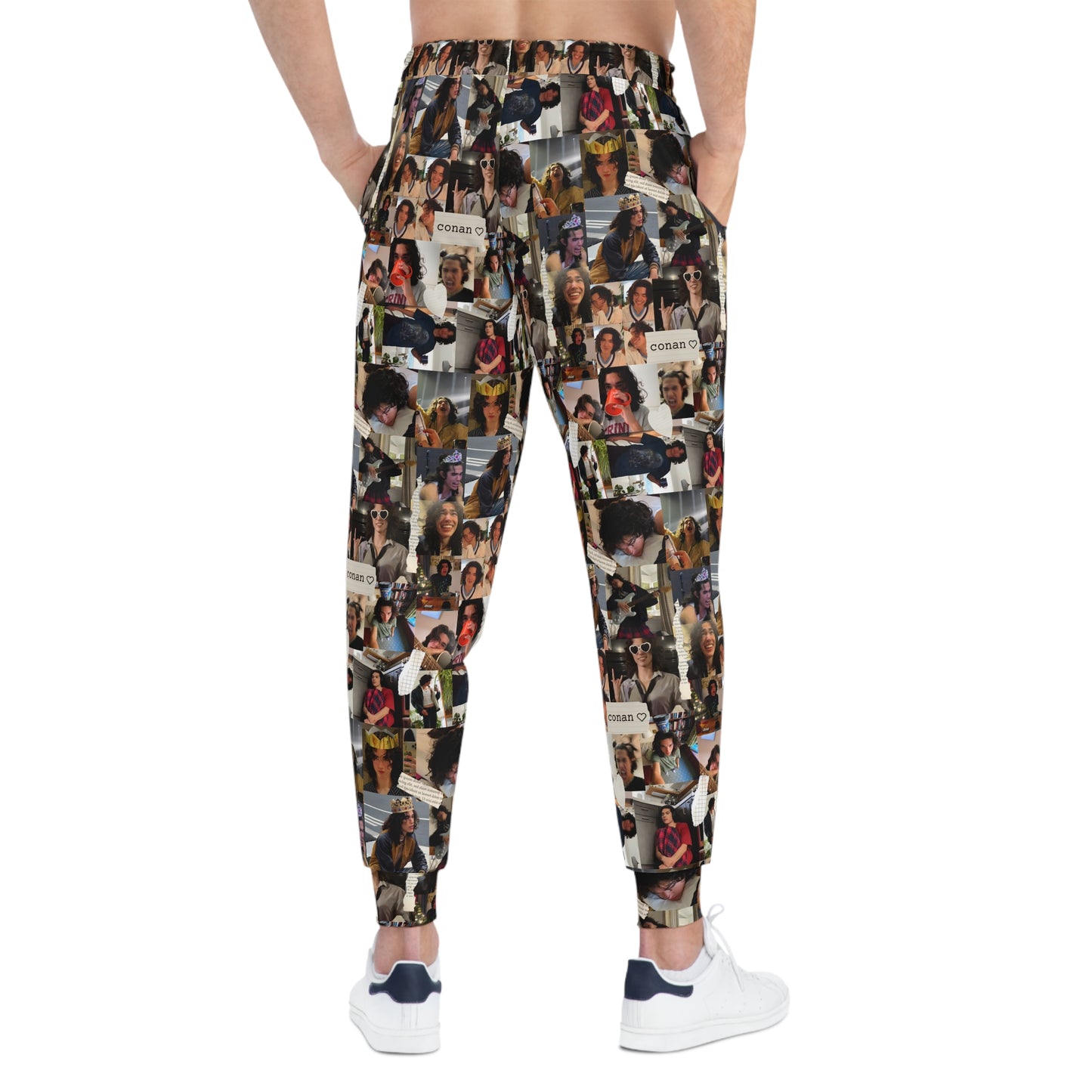 Conan Grey Being Cute Photo Collage Athletic Joggers