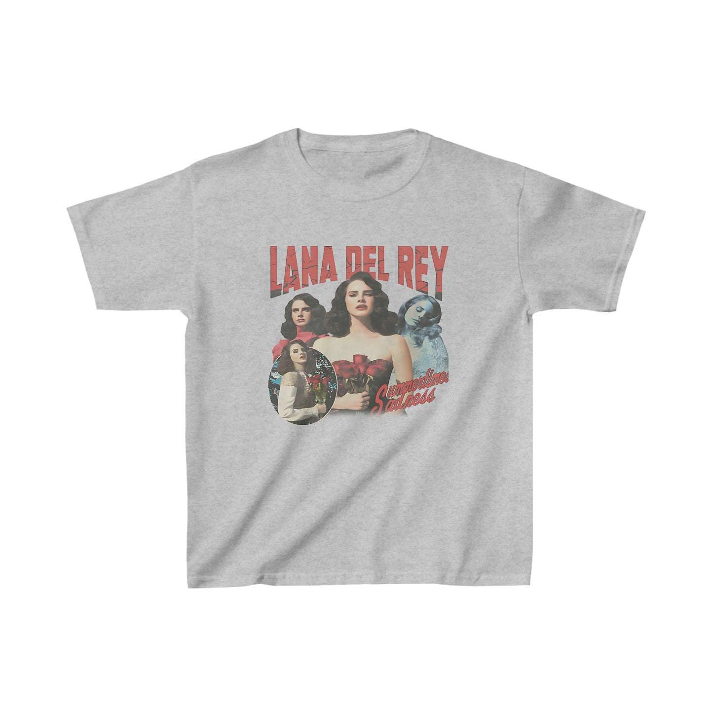 Lana Del Rey Summertime Sadness Kids Heavy Cotton Tee Shirt